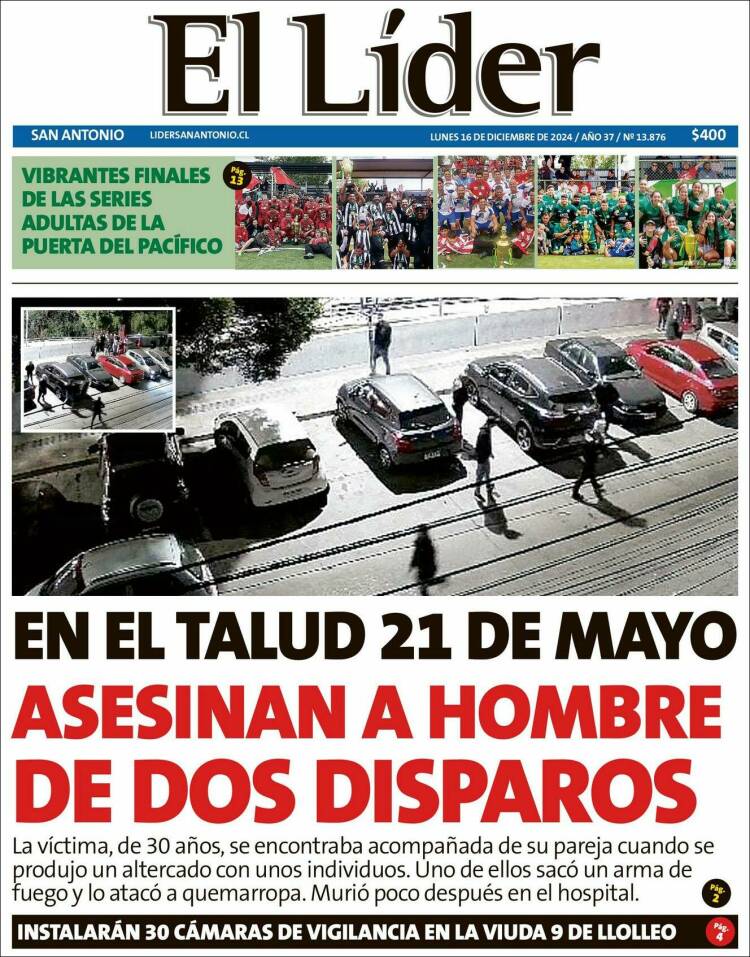 Portada de Lider de San Antonio (Chile)