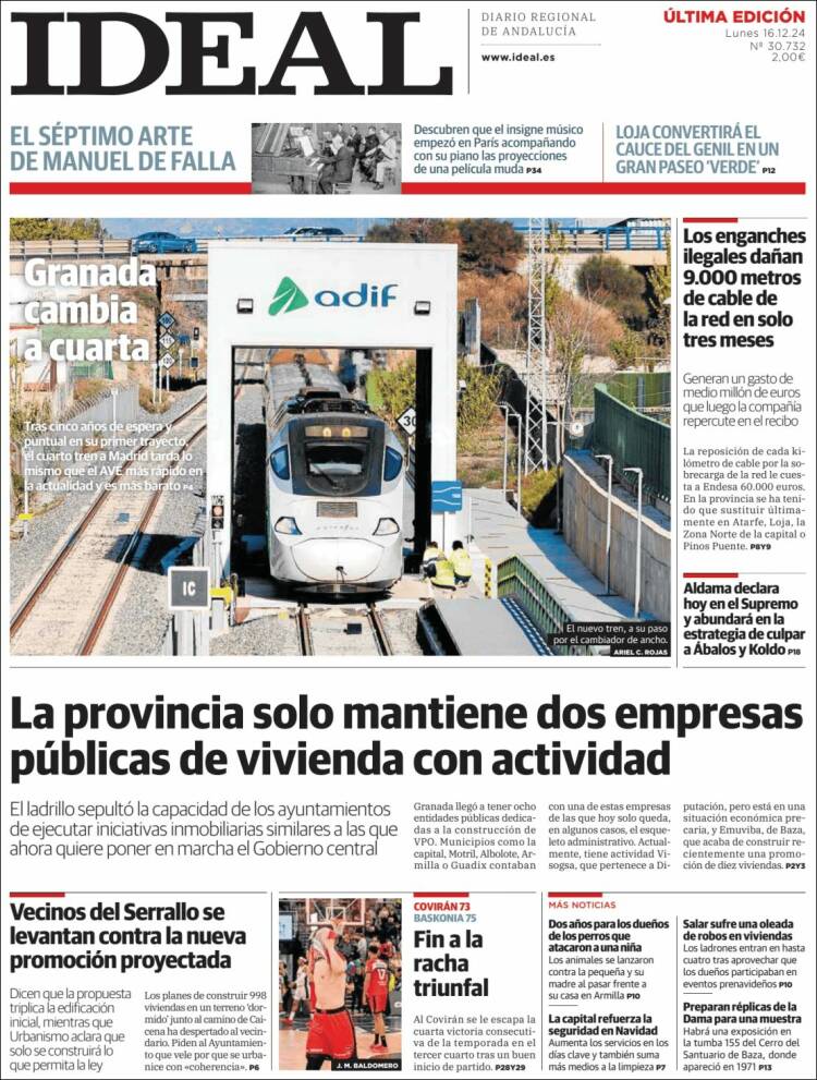 Portada de Ideal (España)