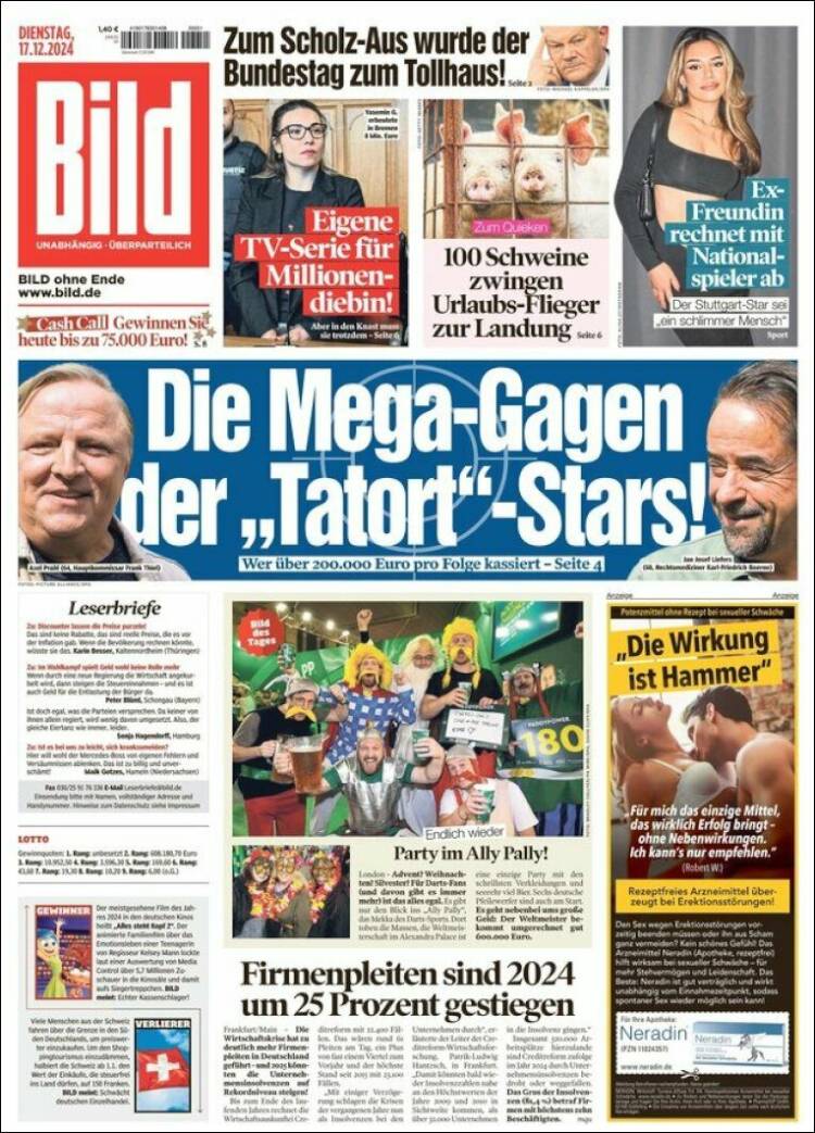 Portada de Bild (Alemania)