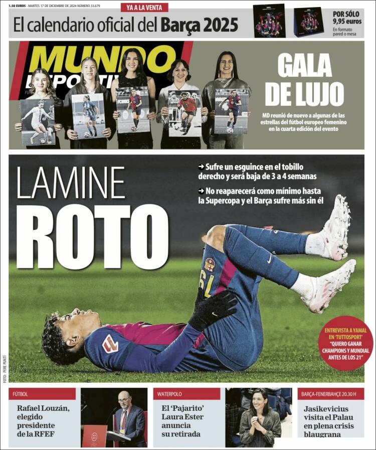 Portada de El Mundo Deportivo (España)