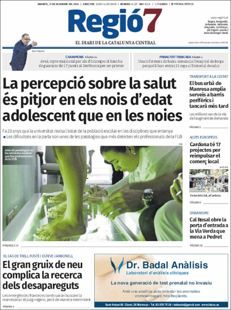 Portada de Regio7 (España)