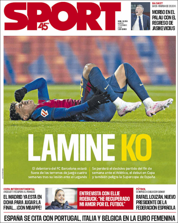 Portada de Sport (España)