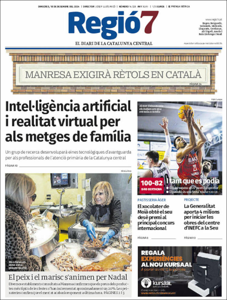 Portada de Regio7 (España)