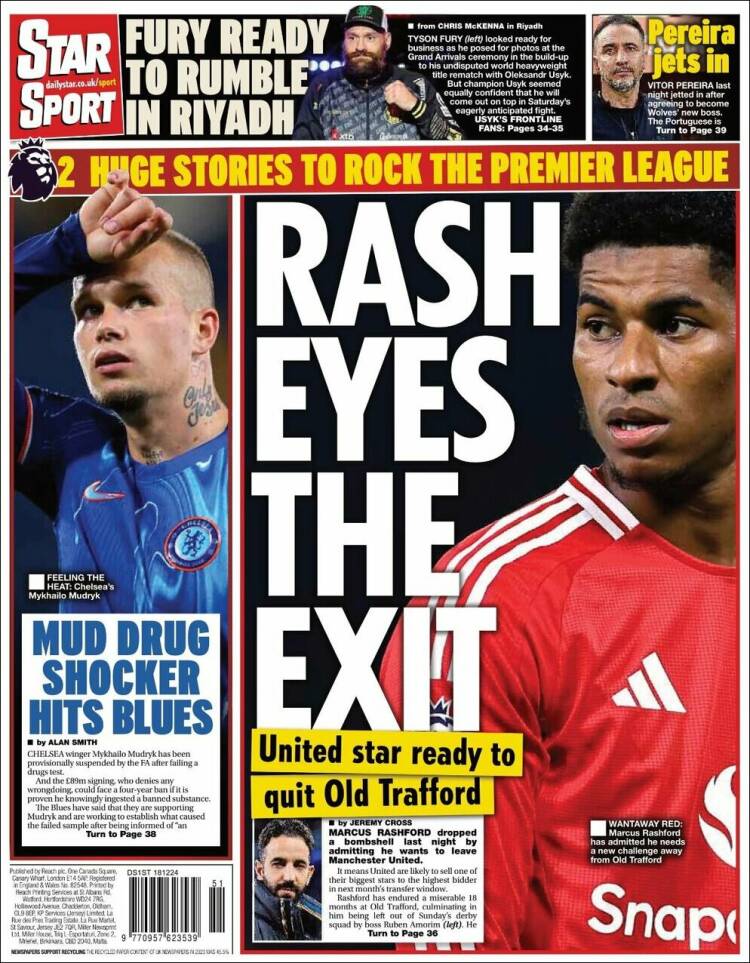 Portada de Star Sport (Reino Unido)