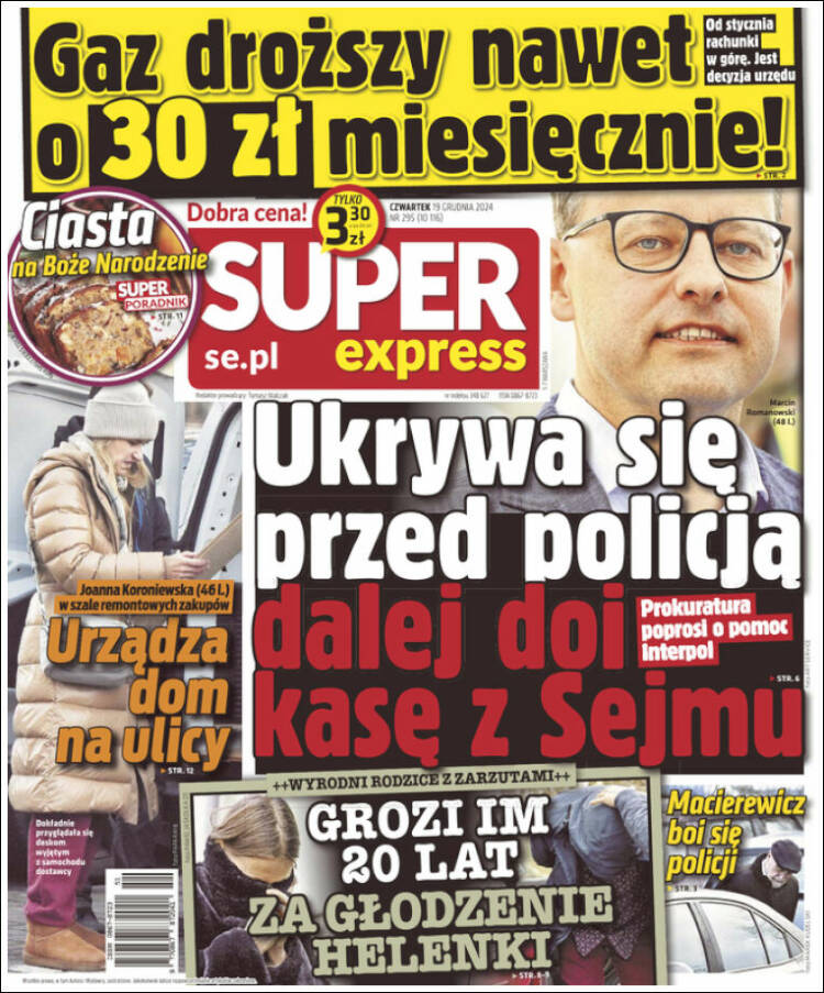 Portada de Super Express (Polonia)