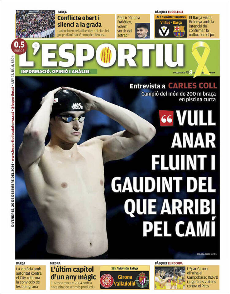 Portada de L'Esportiu (España)