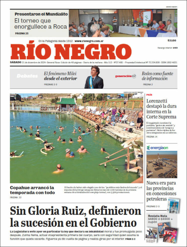 Portada de Rio Negro (Argentina)