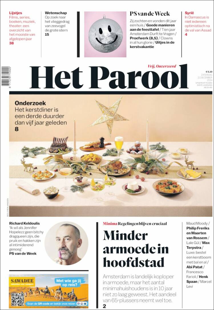 Portada de Het Parool (Netherlands)