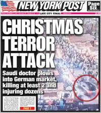 Portada de New York Post (USA)