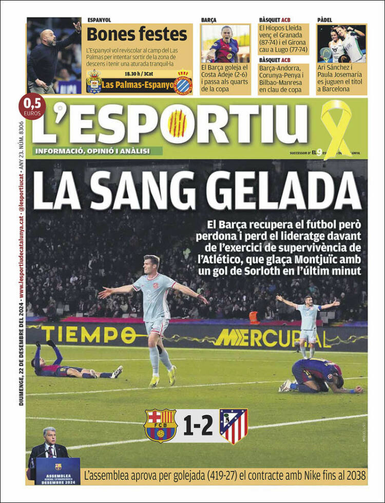 Portada de L'Esportiu (España)