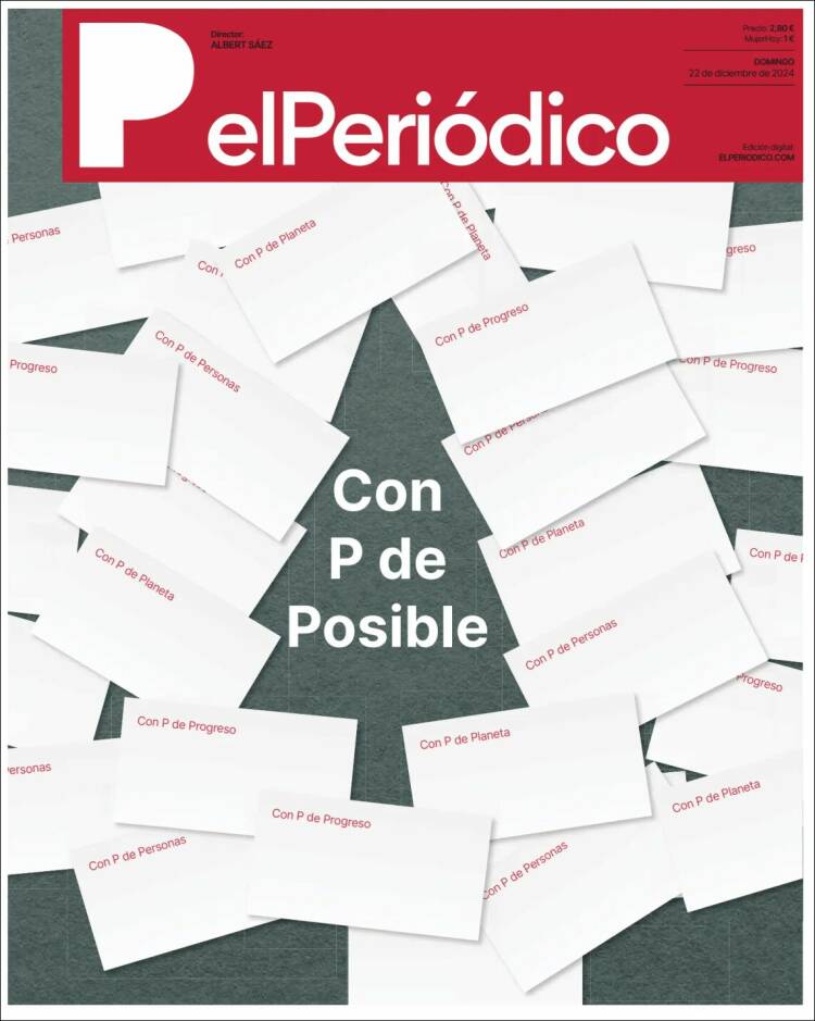 Portada de El Periódico (España)