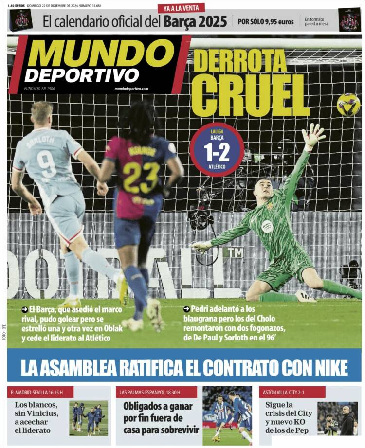 Portada de Mundo Atlético (España)