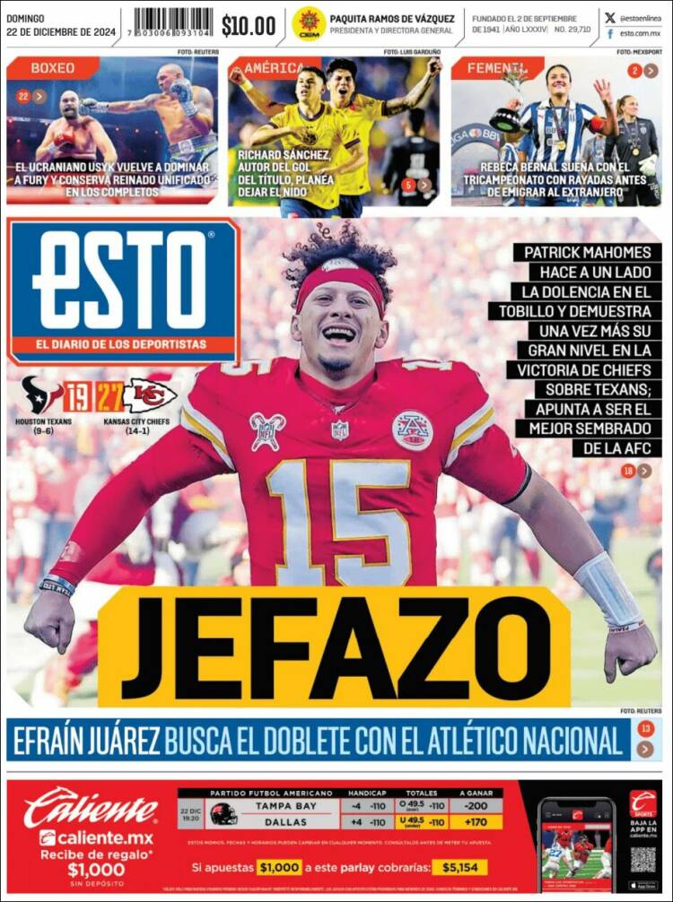 Portada de Esto (México)