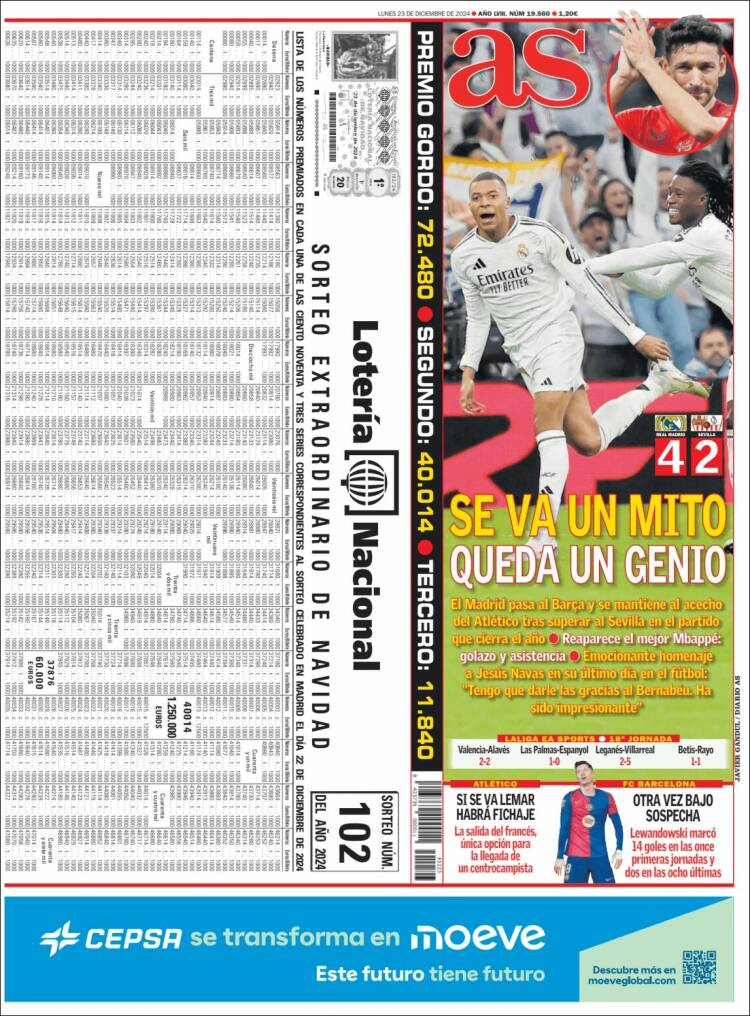 Portada de As (España)