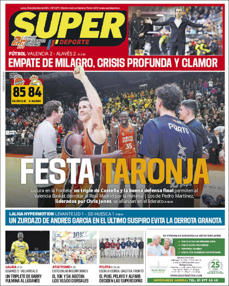 Portada de Superdeporte (España)