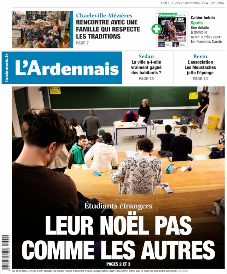 Portada de L'Ardenais (Francia)
