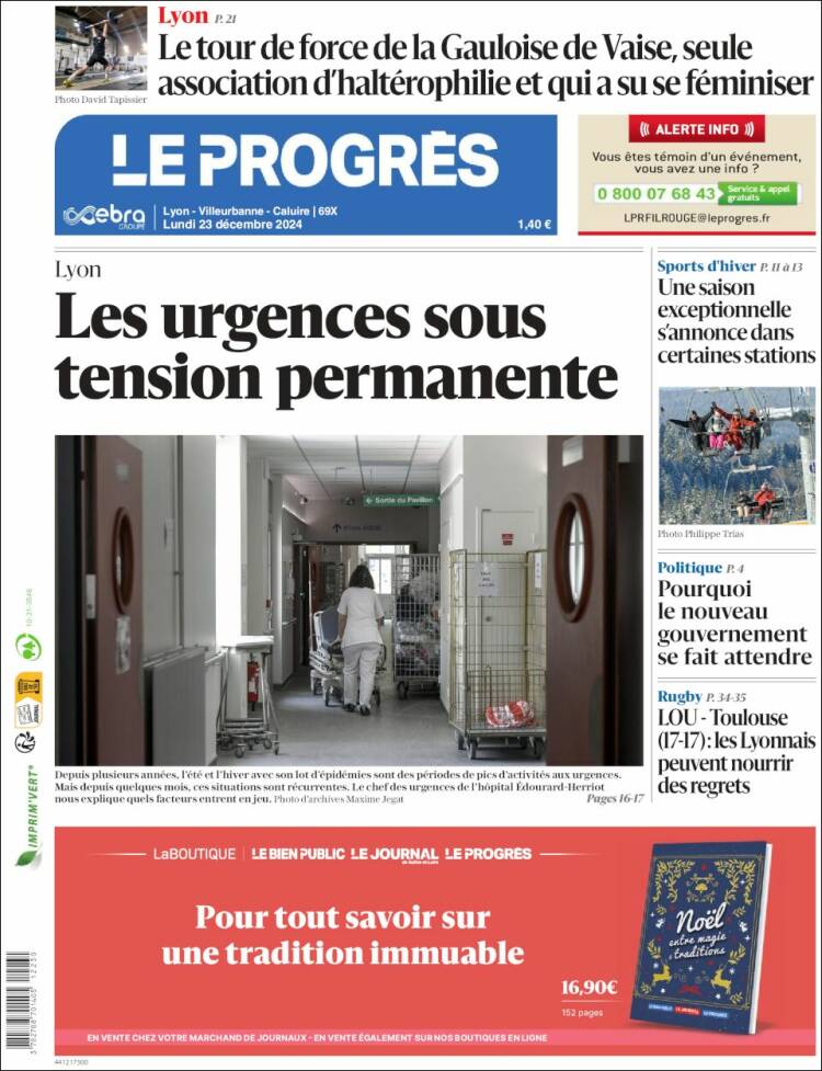 Portada de Progres de Fecamp (Francia)
