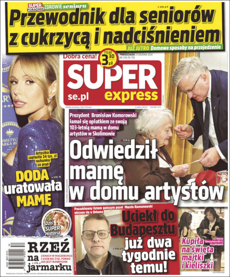 Portada de Super Express (Polonia)