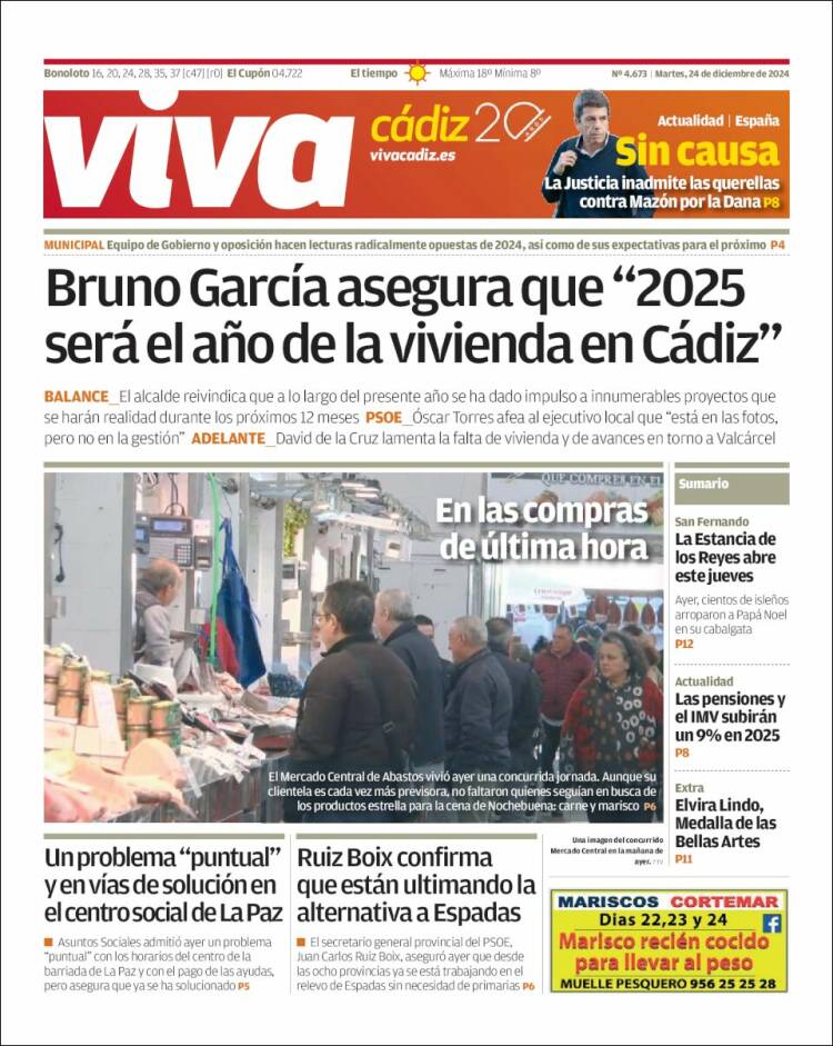 Portada de Información - Cadiz (España)
