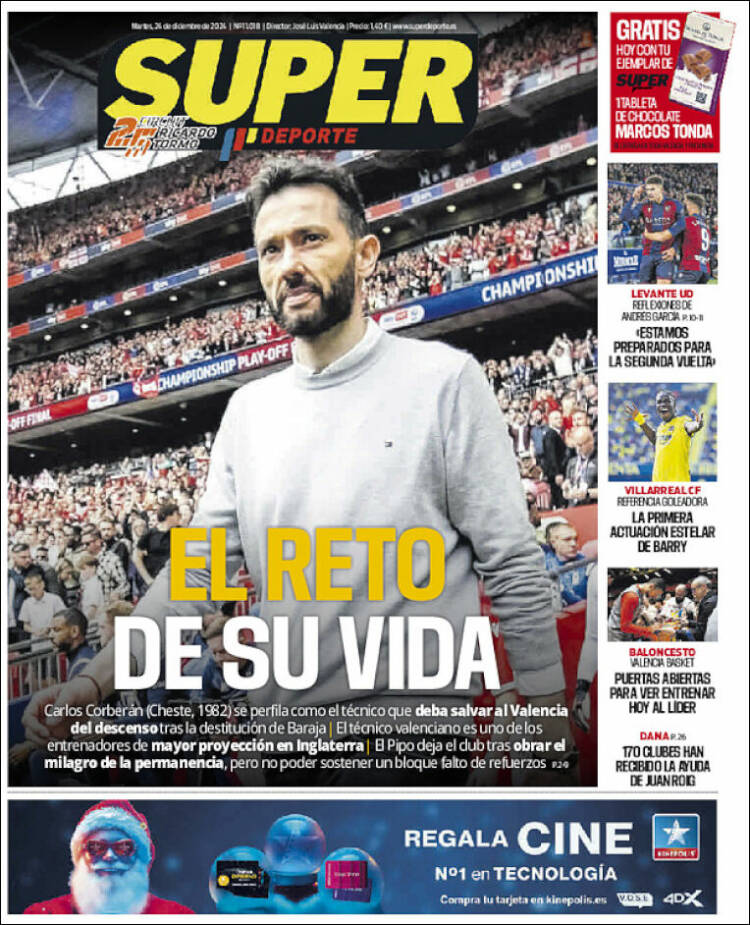 Portada de Superdeporte (España)