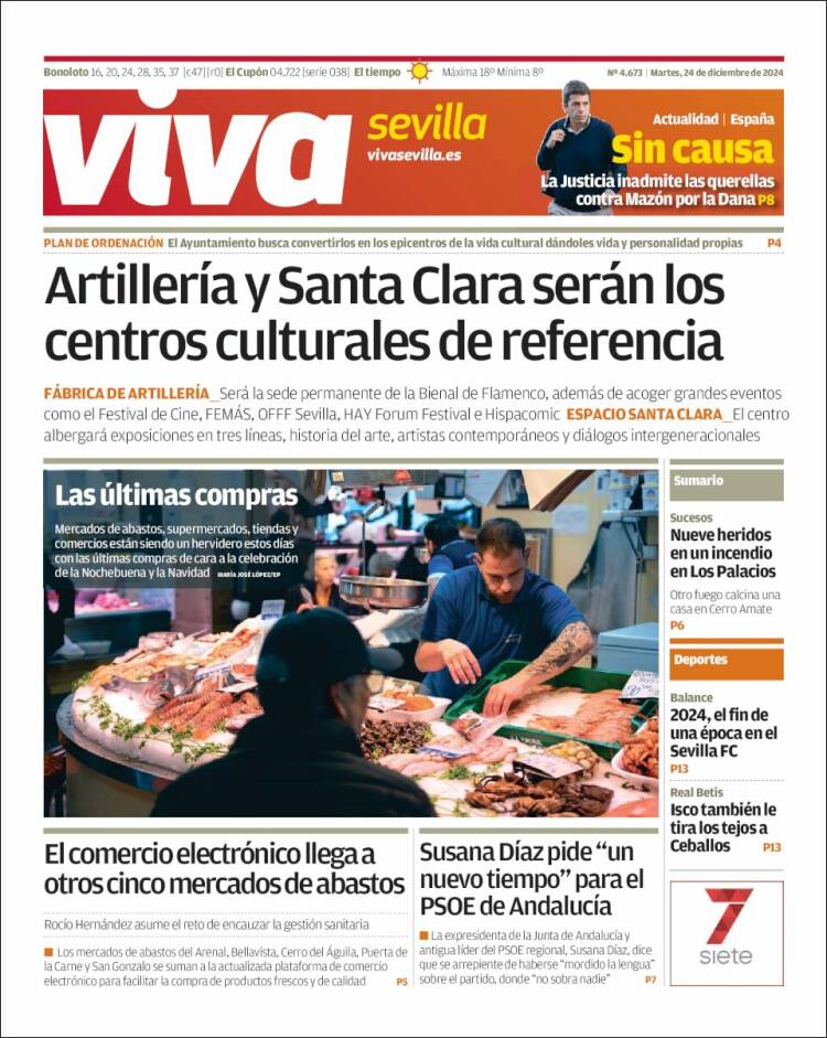 Portada de Viva Sevilla (España)