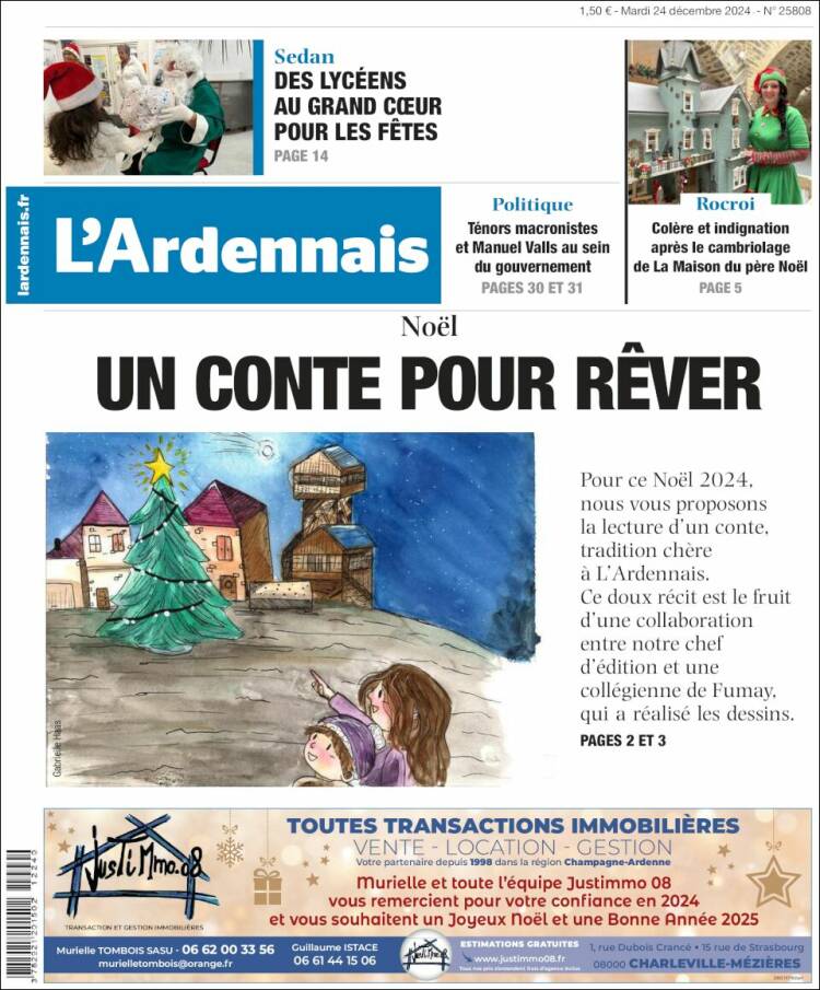Portada de L'Ardenais (France)