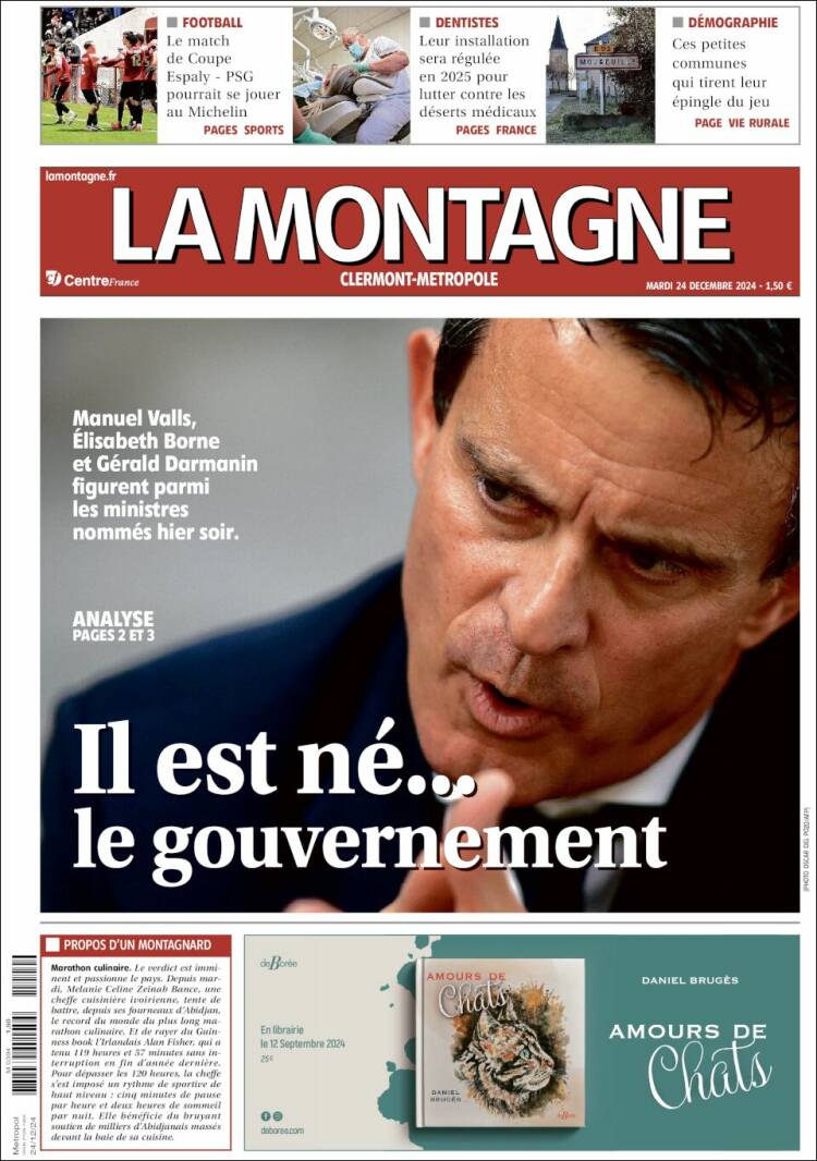 Portada de La Montagne (France)