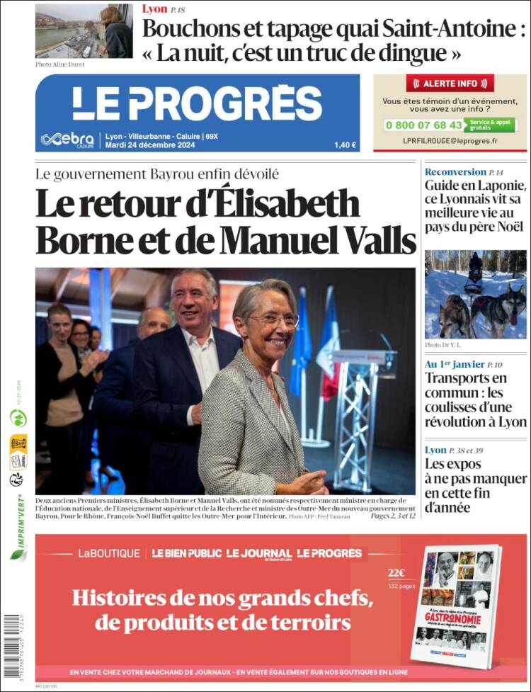 Portada de Progres de Fecamp (France)