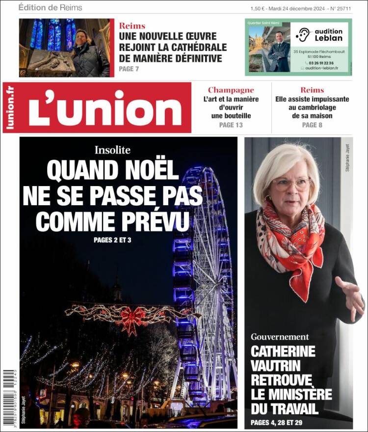 Portada de L'Union (France)