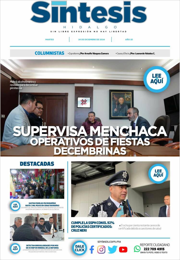 Portada de Sistesis - Hidalgo (México)