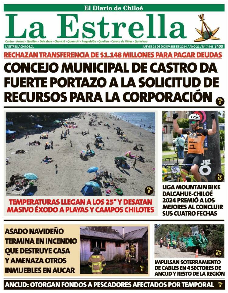 Portada de Estrella de Chiloé (Chile)