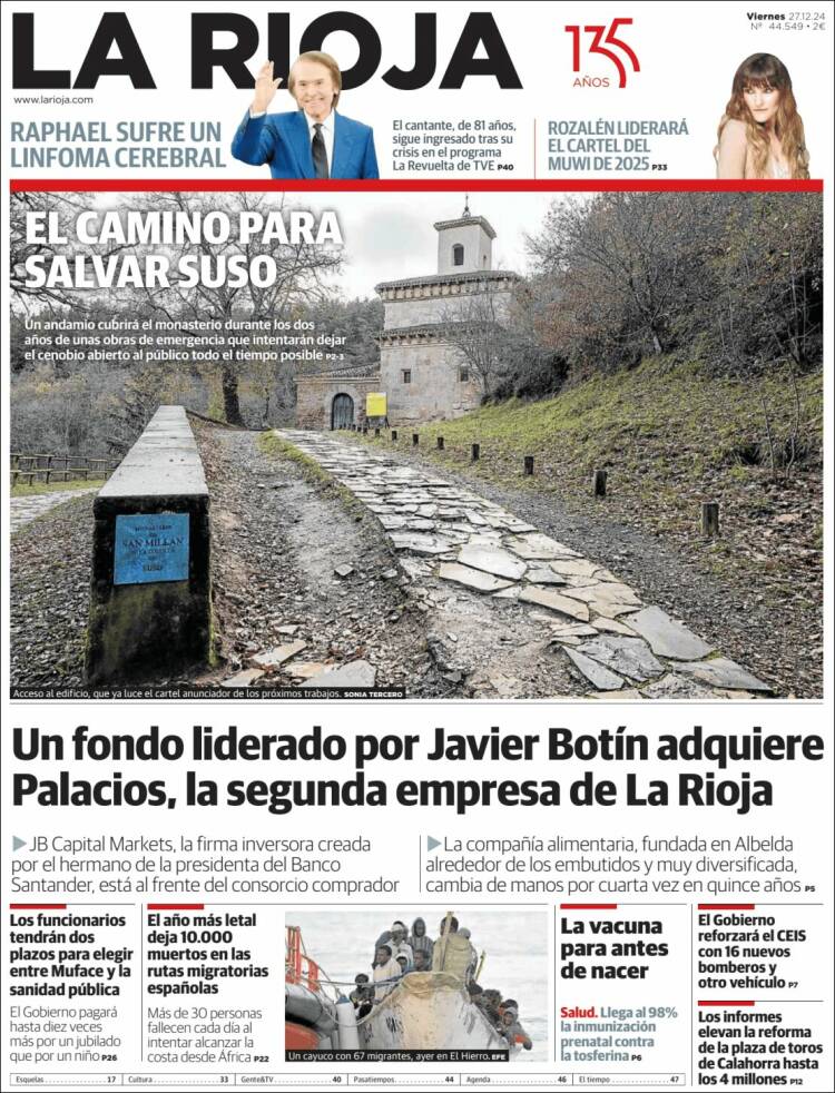 Portada de La Rioja (Spain)