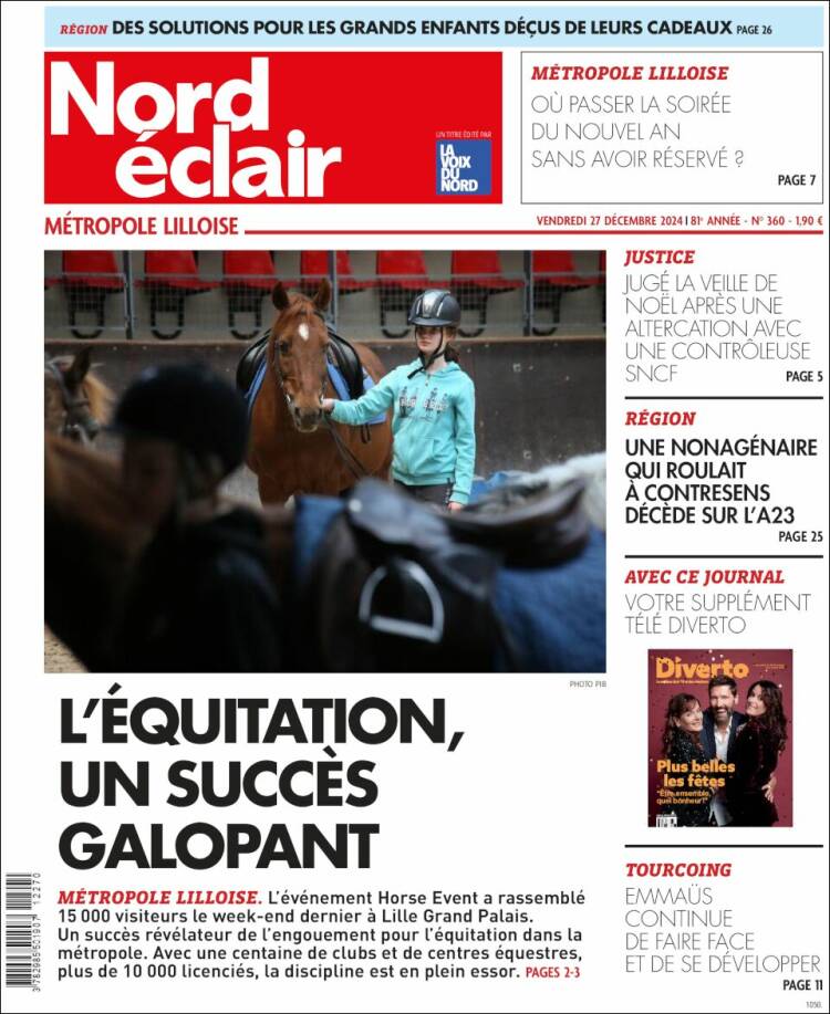 Portada de Nord Éclair (Francia)