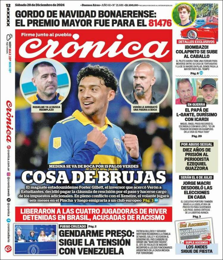 Portada de La Voz del Chaco (Argentina)