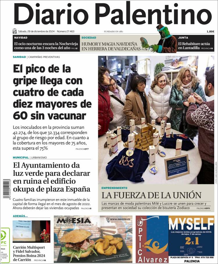 Portada de Diario Palentino (España)