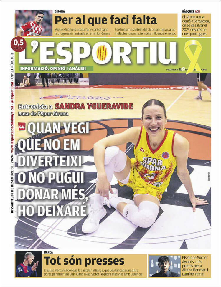 Portada de L'Esportiu : Girona (España)
