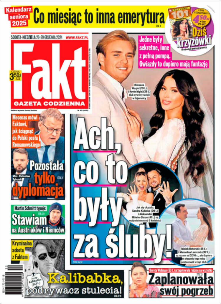 Portada de Fakt (Polonia)