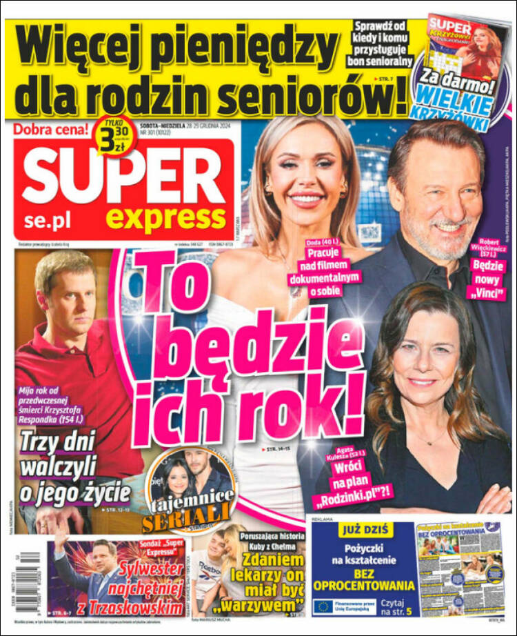 Portada de Super Express (Polonia)