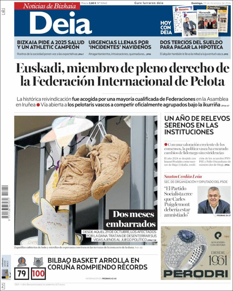 Portada de Deia (España)