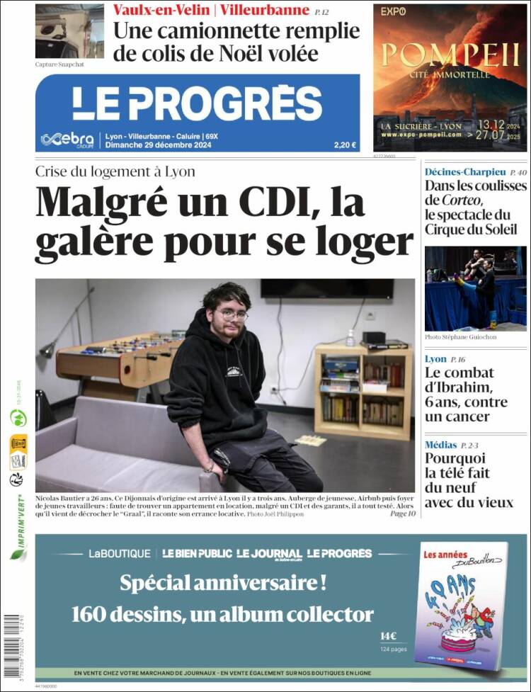 Portada de Progres de Fecamp (Francia)