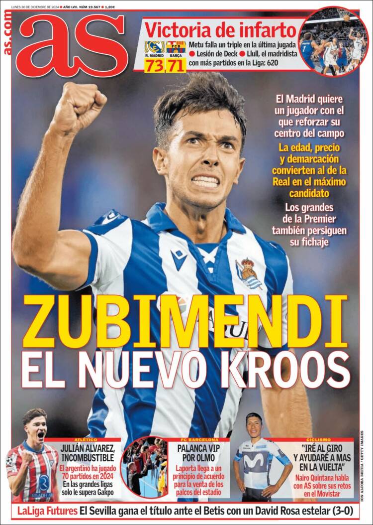 Portada de As (España)