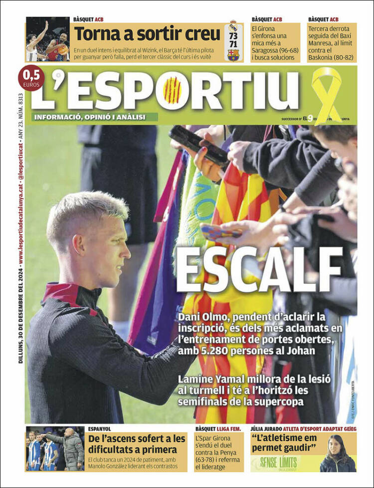 Portada de L'Esportiu (España)