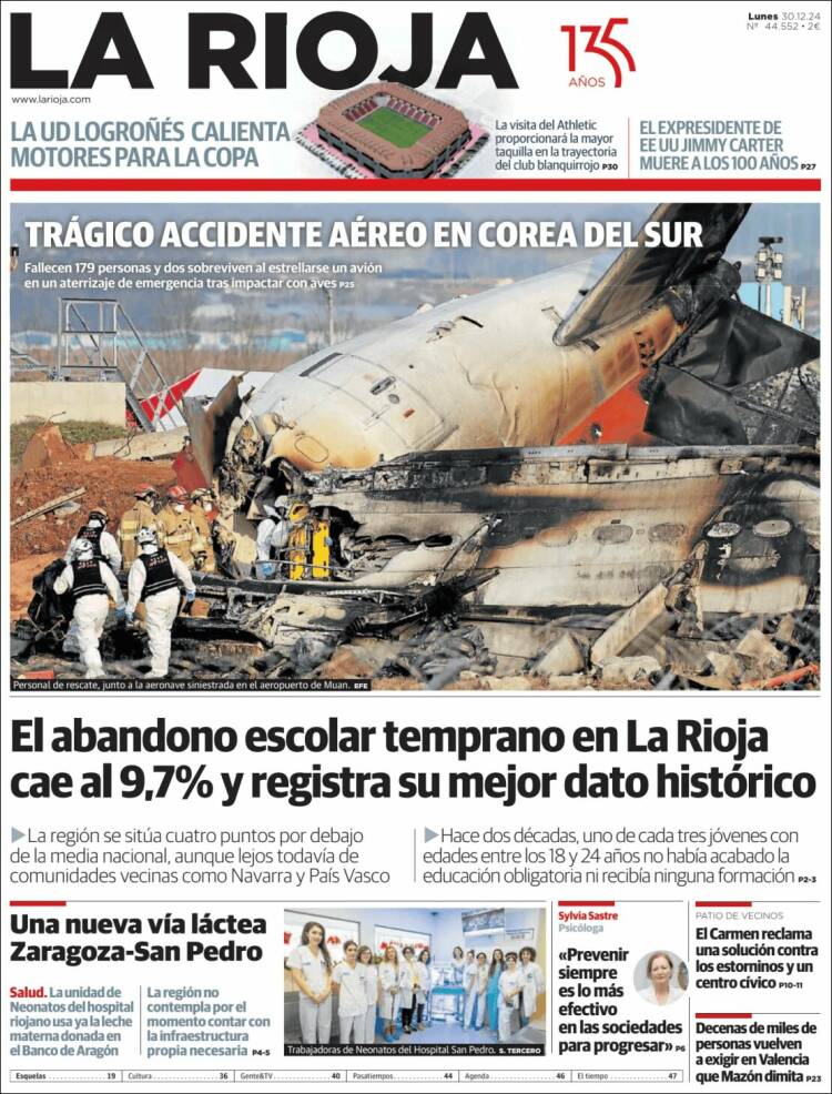 Portada de La Rioja (España)