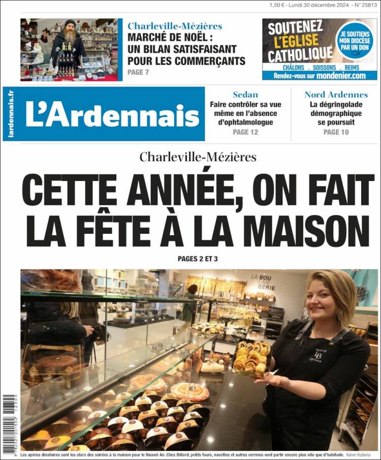 Portada de L'Ardenais (Francia)