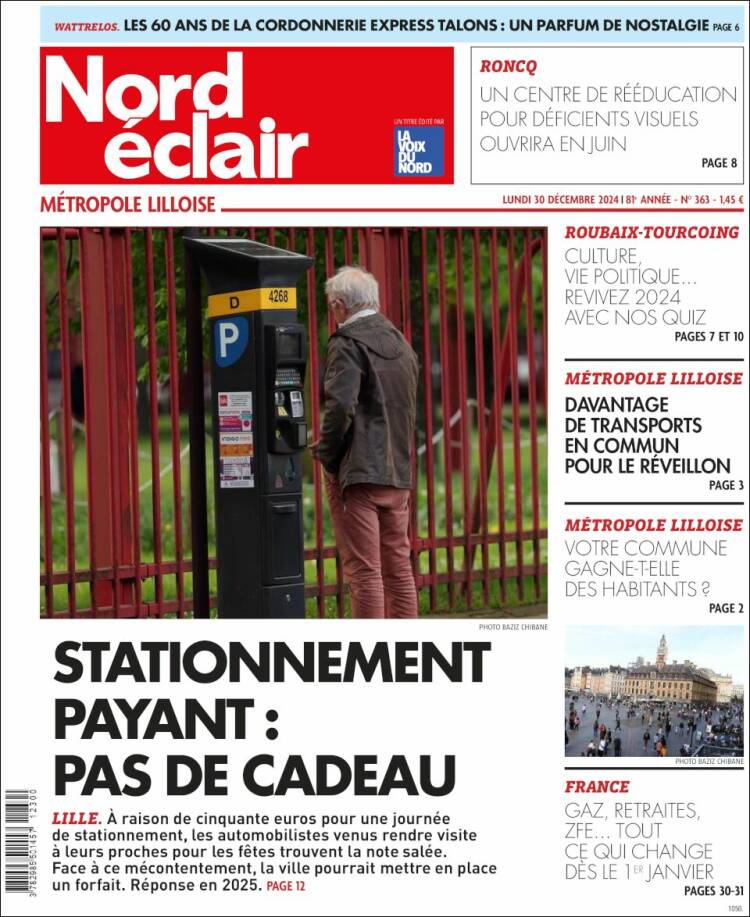 Portada de Nord Éclair (Francia)