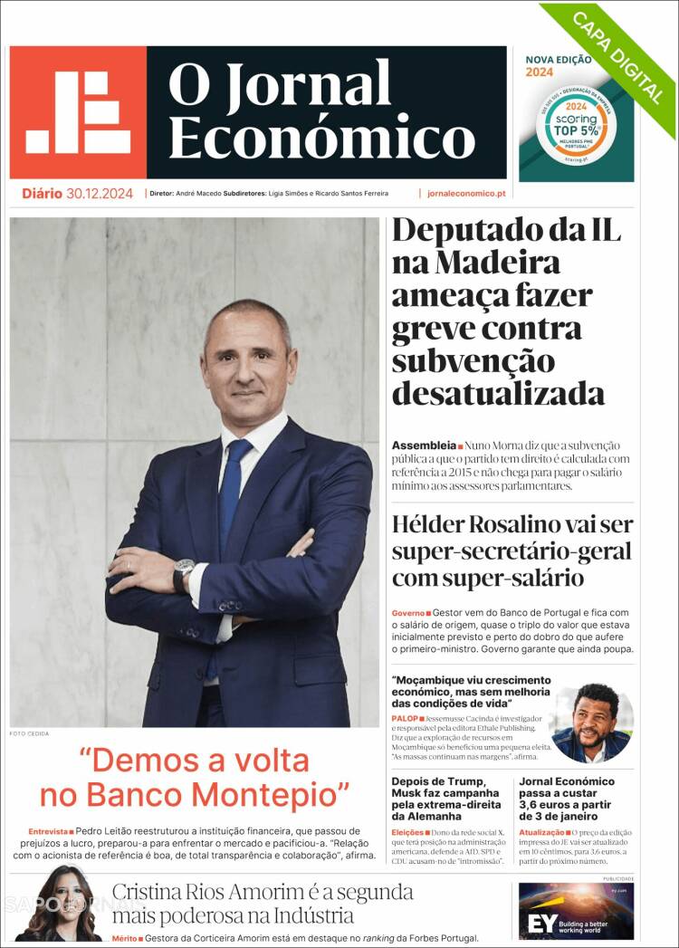 Portada de Oje (Portugal)