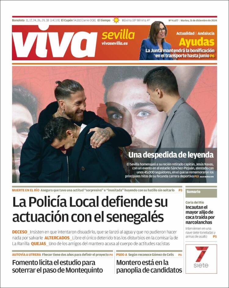 Portada de Viva Sevilla (España)