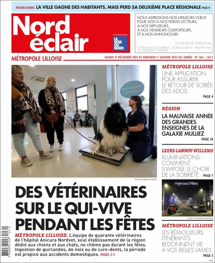 Portada de Nord Éclair (Francia)