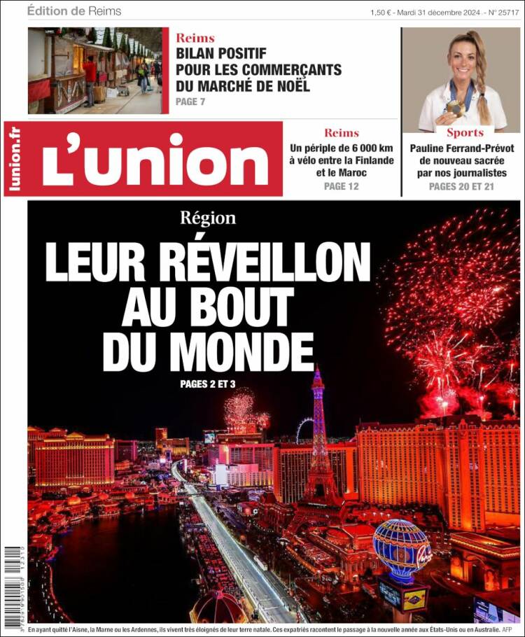 Portada de L'Union (Francia)