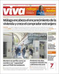 Portada de Viva Málaga (España)